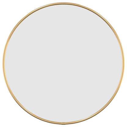 Specchio da Parete Dorato Ø 40 cm Rotondo | homemem39