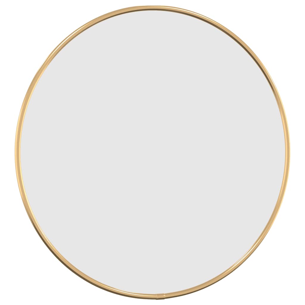 Specchio da Parete Dorato Ø 40 cm Rotondo | homemem39