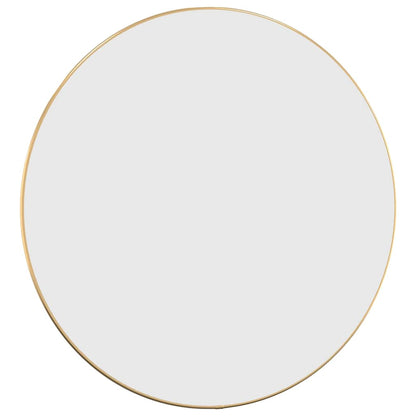 Specchio da Parete Dorato Ø 60 cm Rotondo - homemem39