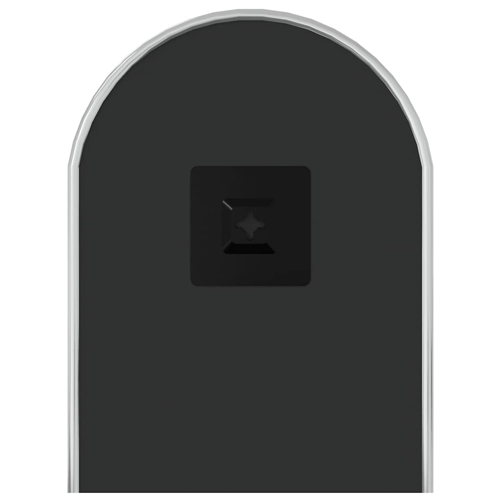 Specchio da Parete Argento 50x20 cm Ovale - homemem39