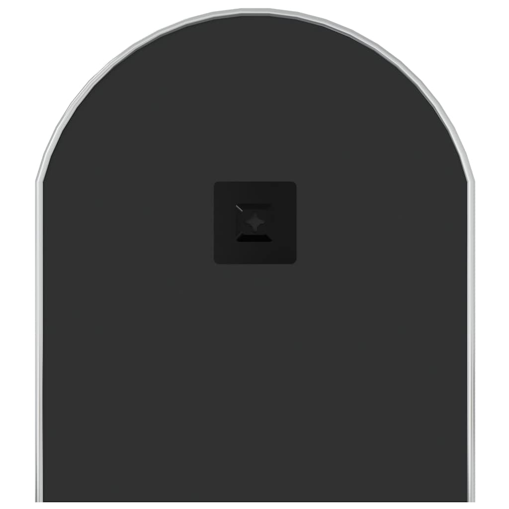 Specchio da Parete Argento 80x35 cm Ovale | homemem39