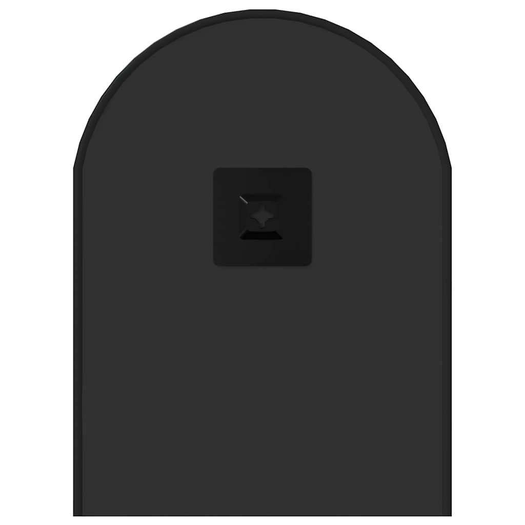 Specchio da Parete Nero 60x25 cm Ovale | homemem39