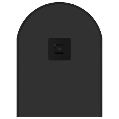 Specchio da Parete Nero 60x25 cm Ovale | homemem39
