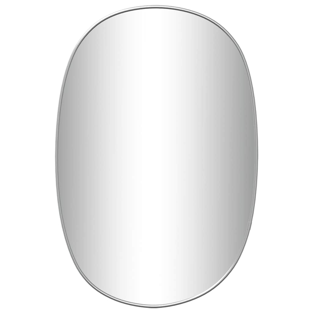 Specchio da Parete Argento 50x35 cm | homemem39