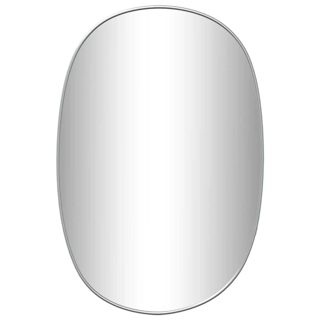Specchio da Parete Argento 60x40 cm | homemem39