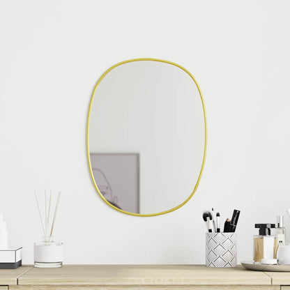 Specchio da Parete Dorato 30x25 cm | homemem39