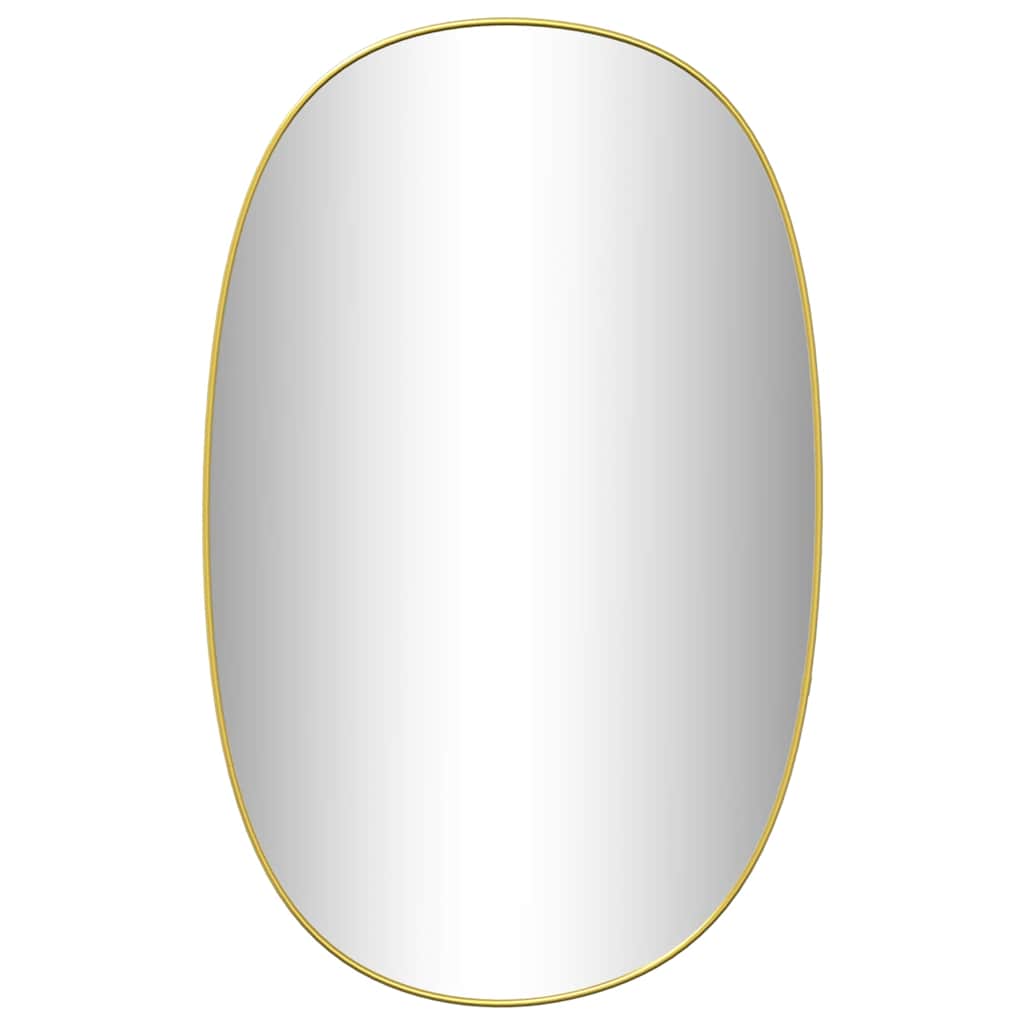 Specchio da Parete Dorato 80x50 cm | homemem39
