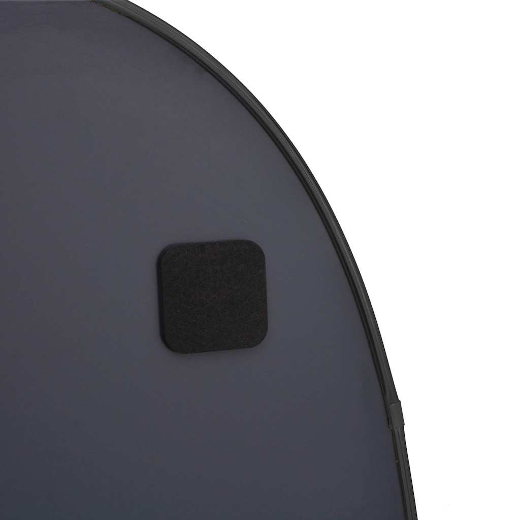 Specchio da Parete Nero 80x50 cm | homemem39