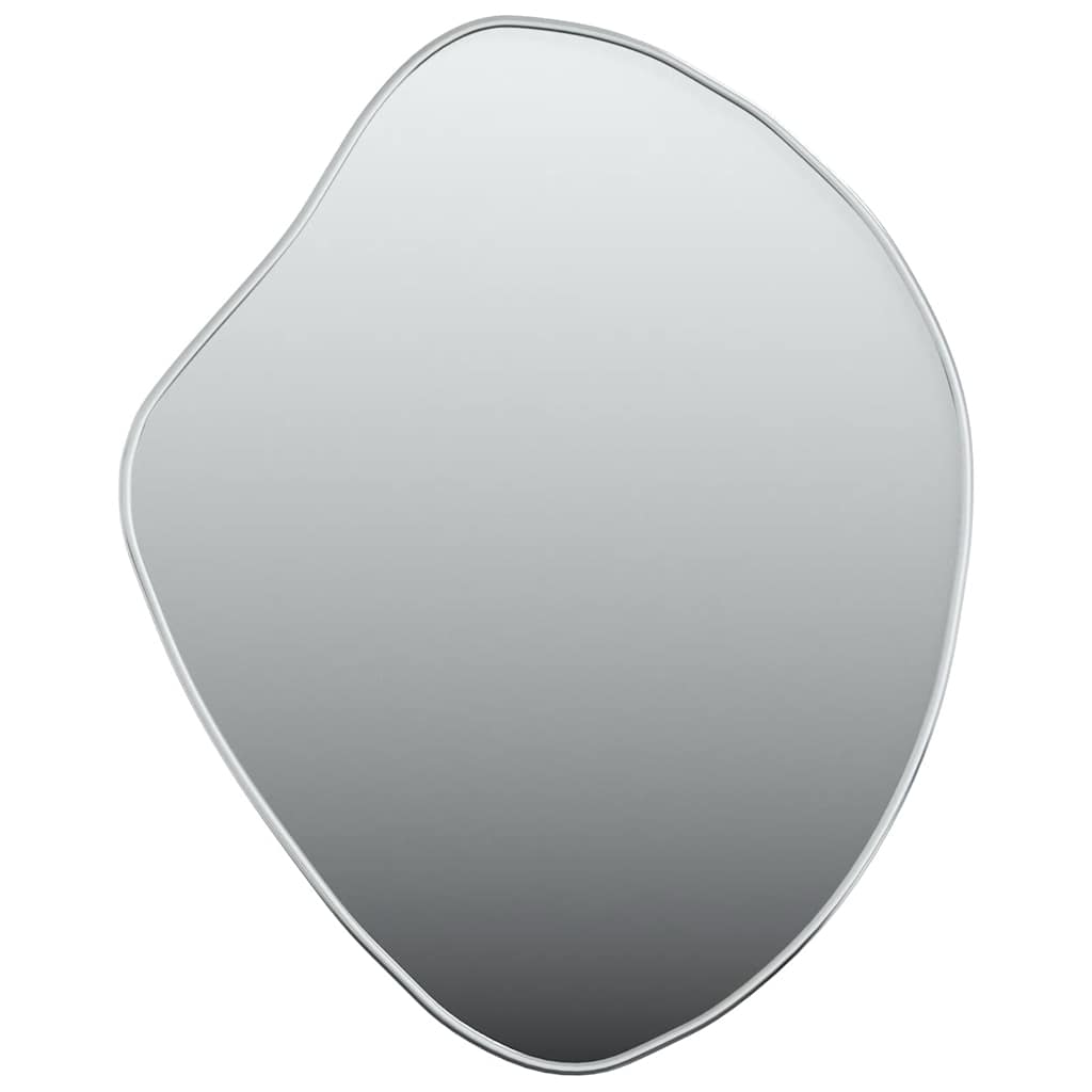 Specchio da Parete Argento 60x50 cm | homemem39