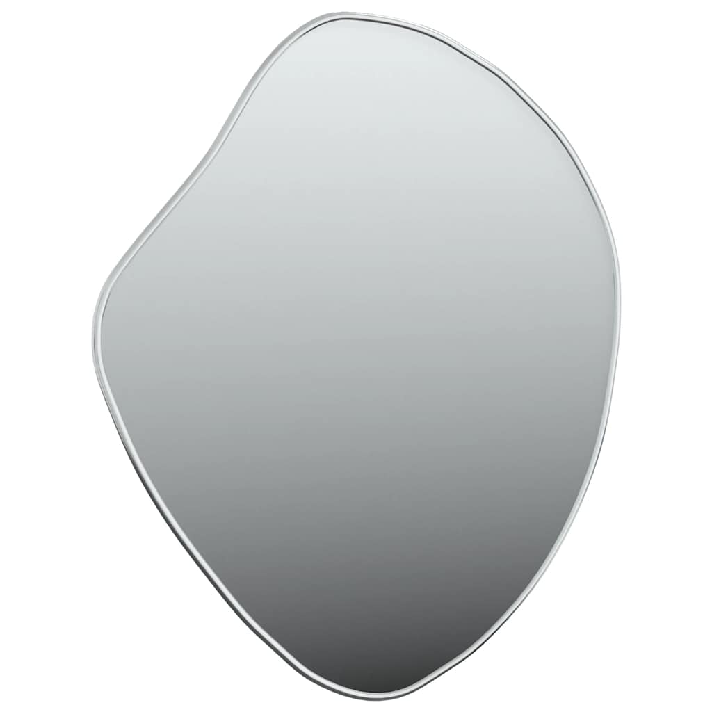 Specchio da Parete Argento 60x50 cm | homemem39