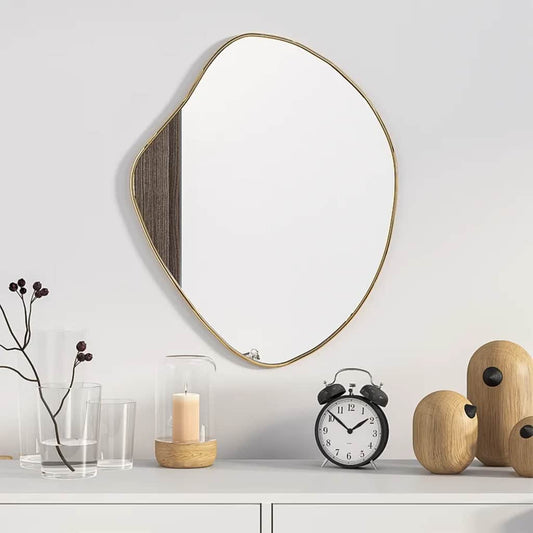 Specchio da Parete Dorato 50x40 cm | homemem39