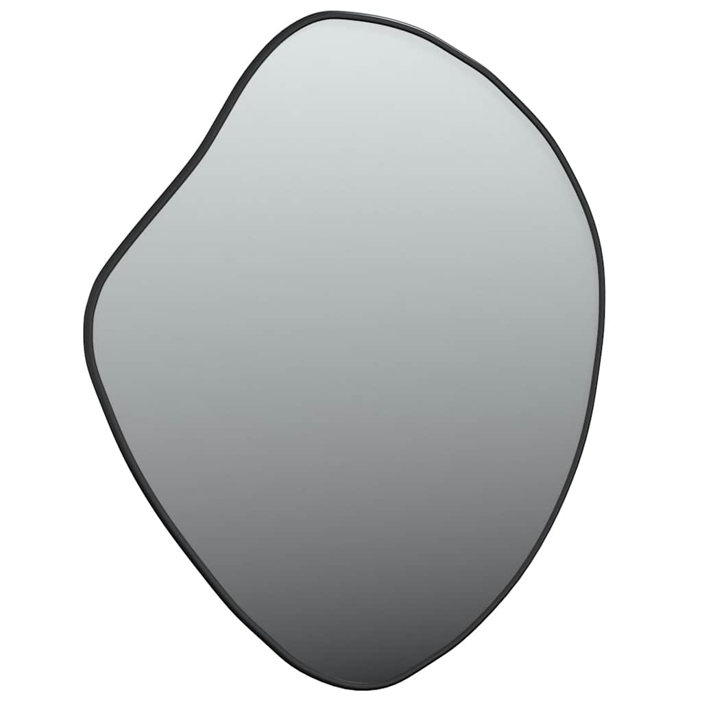 Specchio da Parete Nero 60x50 cm | homemem39