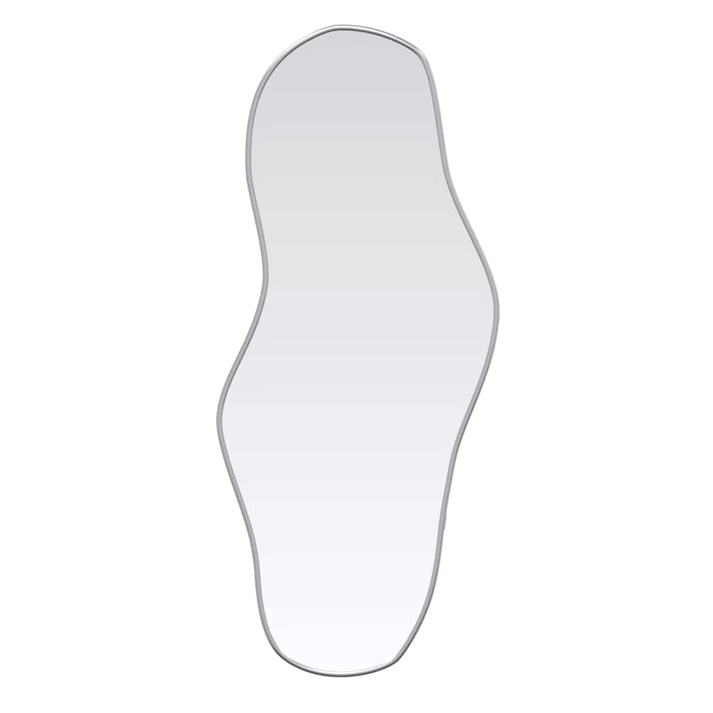 Specchio da Parete Argento 100x45 cm | homemem39