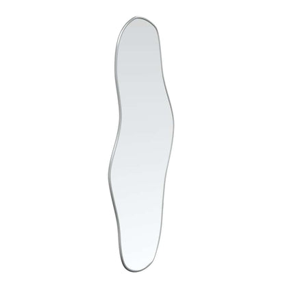 Specchio da Parete Argento 100x45 cm | homemem39