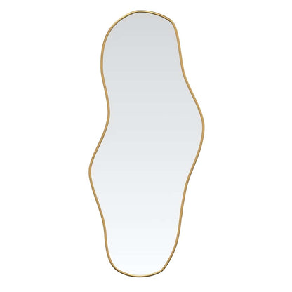Specchio da Parete Dorato 60x25 cm | homemem39