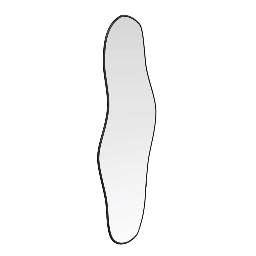 Specchio da Parete Nero 60x25 cm | homemem39