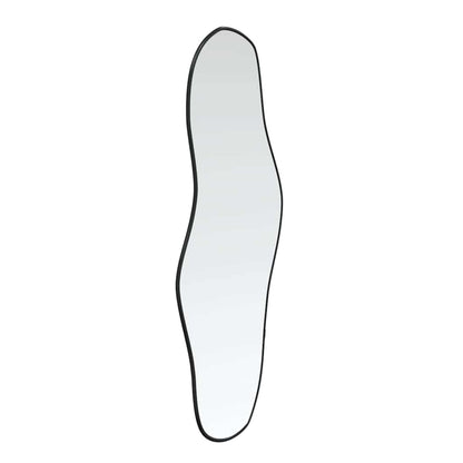 Specchio da Parete Nero 90x40 cm | homemem39