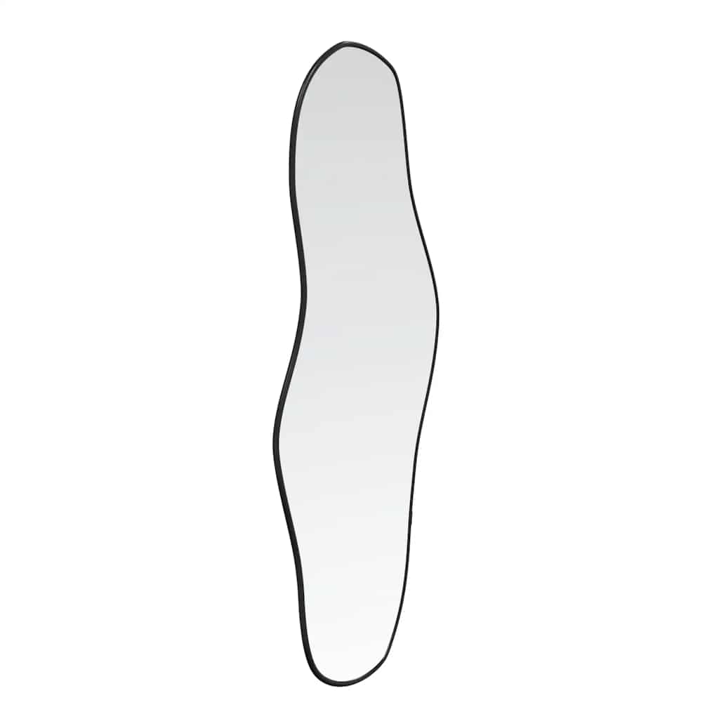 Specchio da Parete Nero 100x45 cm | homemem39