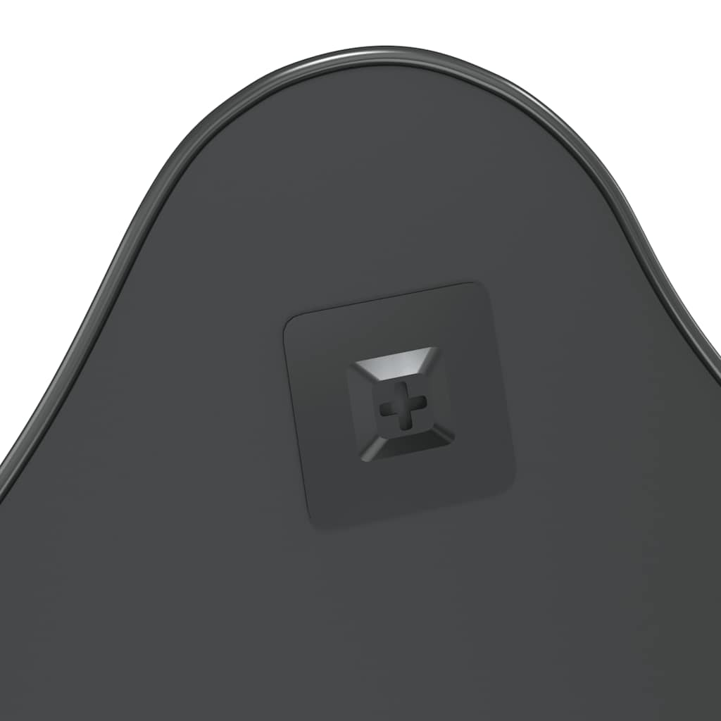 Specchio da Parete Nero 60x50 cm | homemem39
