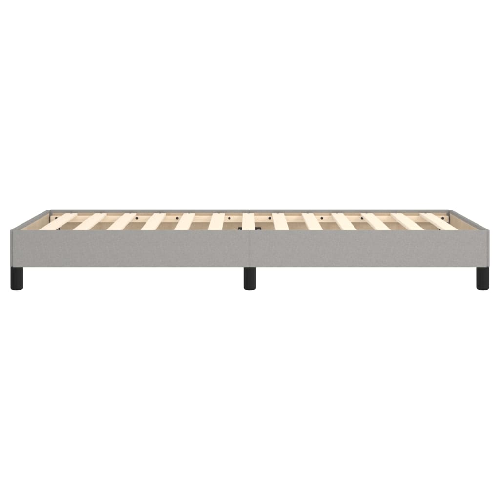 Giroletto senza Materasso Grigio Chiaro 80x200 cm Tessuto - homemem39