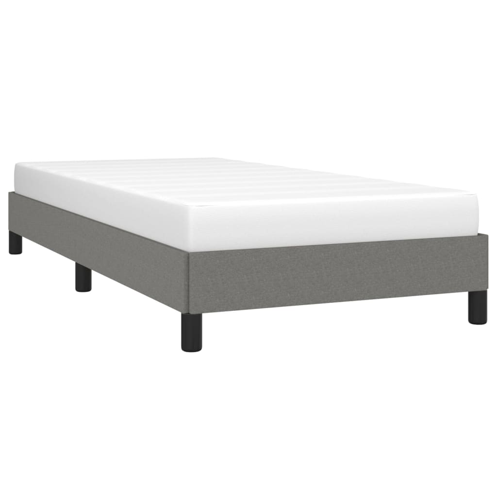 Giroletto senza Materasso Grigio Scuro 80x200 cm Tessuto | homemem39
