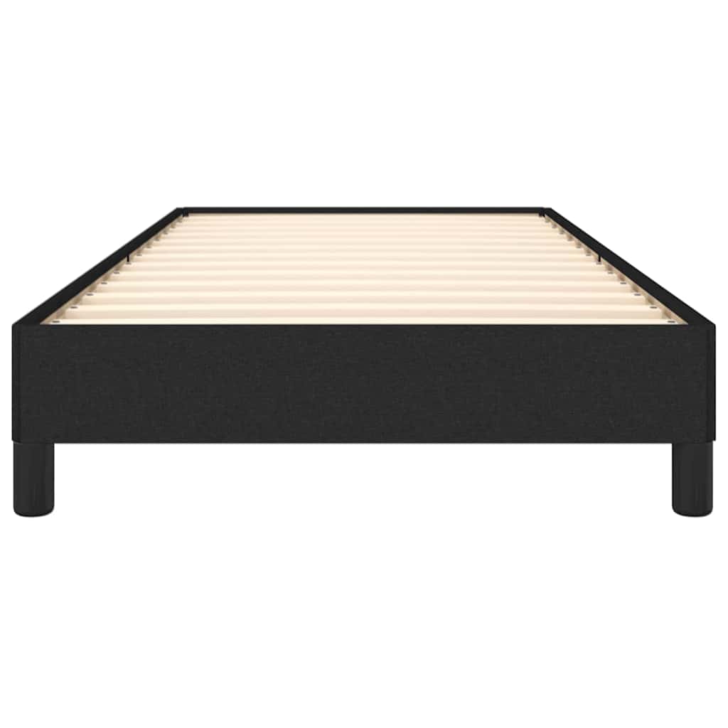 Giroletto senza Materasso Nero 80x200 cm Tessuto