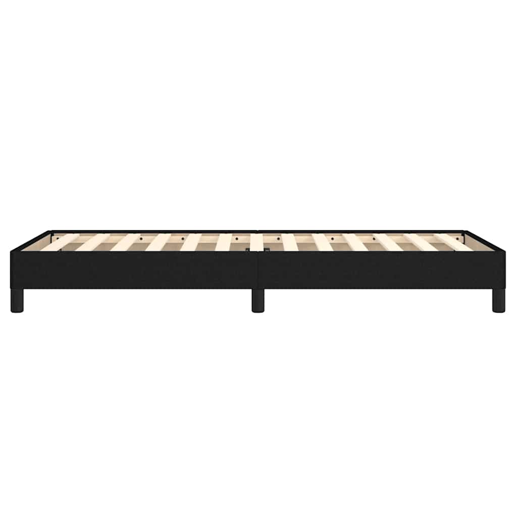Giroletto senza Materasso Nero 80x200 cm Tessuto