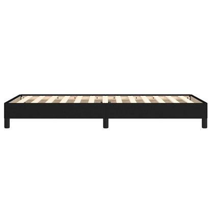 Giroletto senza Materasso Nero 80x200 cm Tessuto