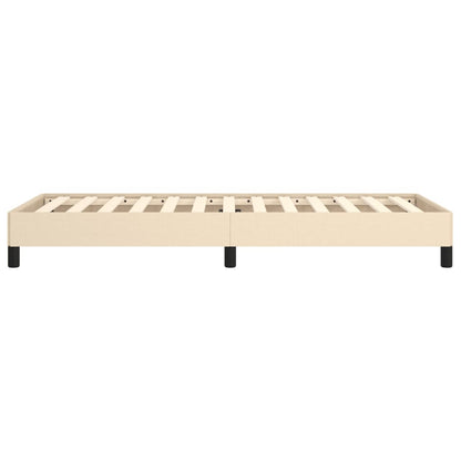 Giroletto senza Materasso Crema 80x200 cm in Tessuto