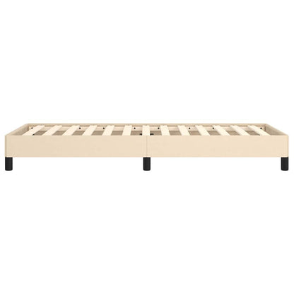 Giroletto senza Materasso Crema 80x200 cm in Tessuto