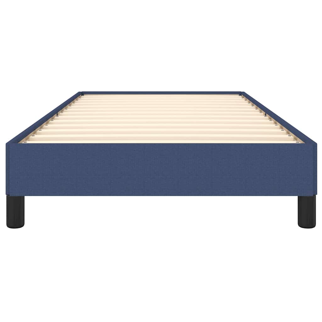 Giroletto senza Materasso Blu 80x200 cm in Tessuto