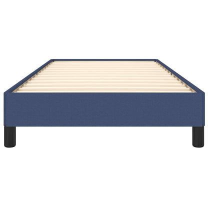 Giroletto senza Materasso Blu 80x200 cm in Tessuto