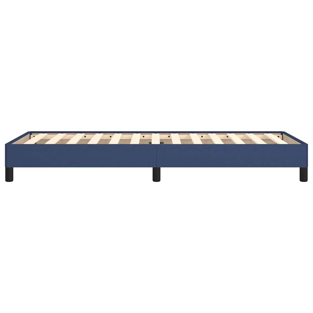 Giroletto senza Materasso Blu 80x200 cm in Tessuto