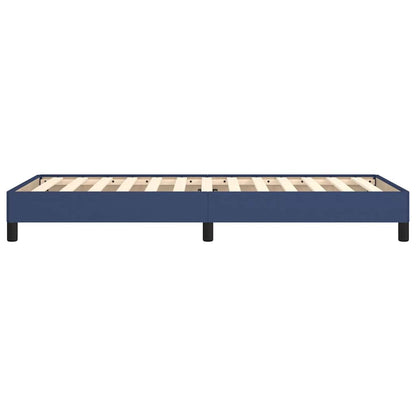Giroletto senza Materasso Blu 80x200 cm in Tessuto