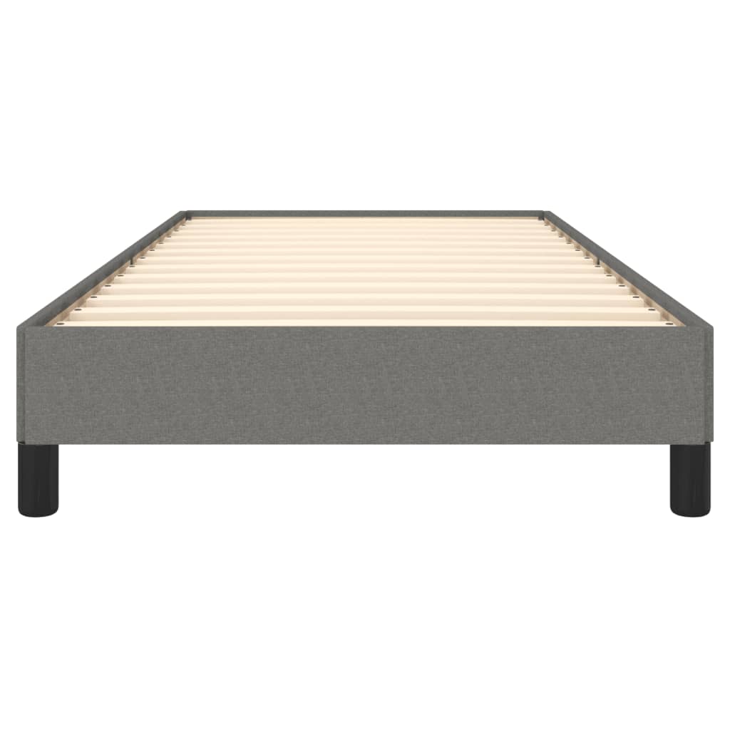 Giroletto senza Materasso Grigio Scuro 90x190 cm Tessuto | homemem39