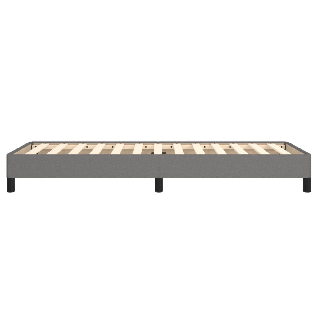 Giroletto senza Materasso Grigio Scuro 90x200 cm Tessuto | homemem39
