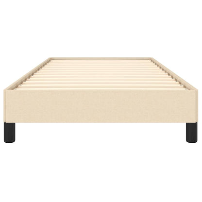 Giroletto senza Materasso Crema 90x200 cm in Tessuto
