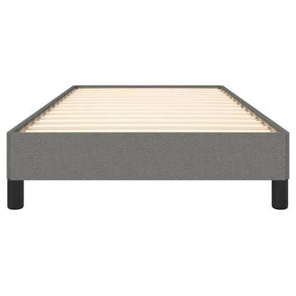 Giroletto senza Materasso Grigio Scuro 100x200 cm Tessuto | homemem39