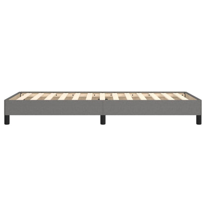 Giroletto senza Materasso Grigio Scuro 100x200 cm Tessuto | homemem39