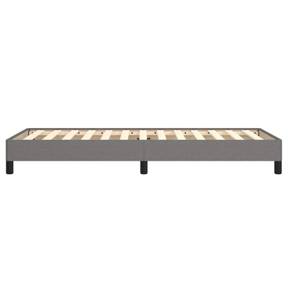 Giroletto senza Materasso Grigio Scuro 100x200 cm Tessuto