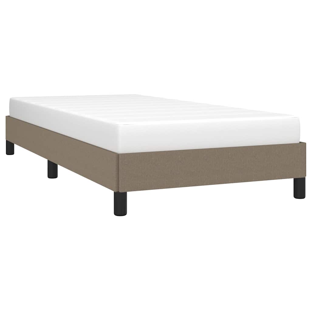 Giroletto senza Materasso Tortora 100x200 cm in Tessuto