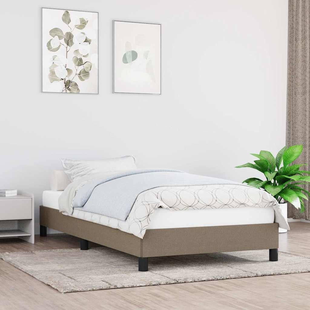 Giroletto senza Materasso Tortora 100x200 cm in Tessuto