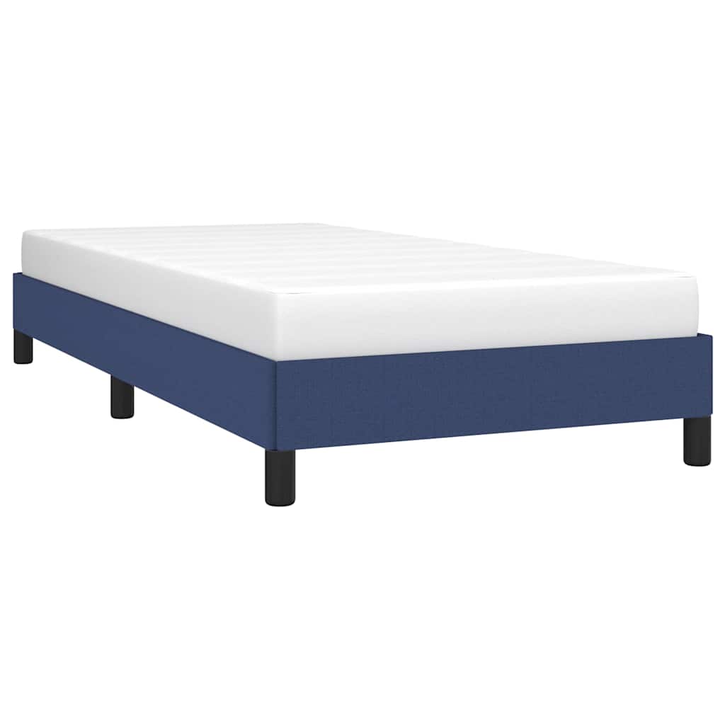 Giroletto senza Materasso Blu 100x200 cm in Tessuto