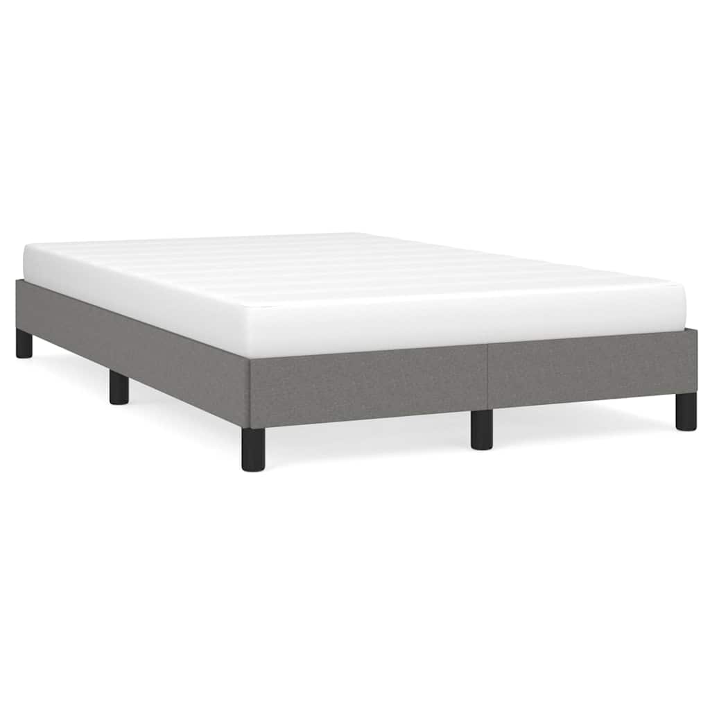 Giroletto senza Materasso Grigio Scuro 120x200 cm Tessuto