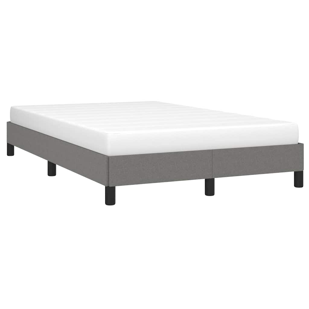 Giroletto senza Materasso Grigio Scuro 120x200 cm Tessuto