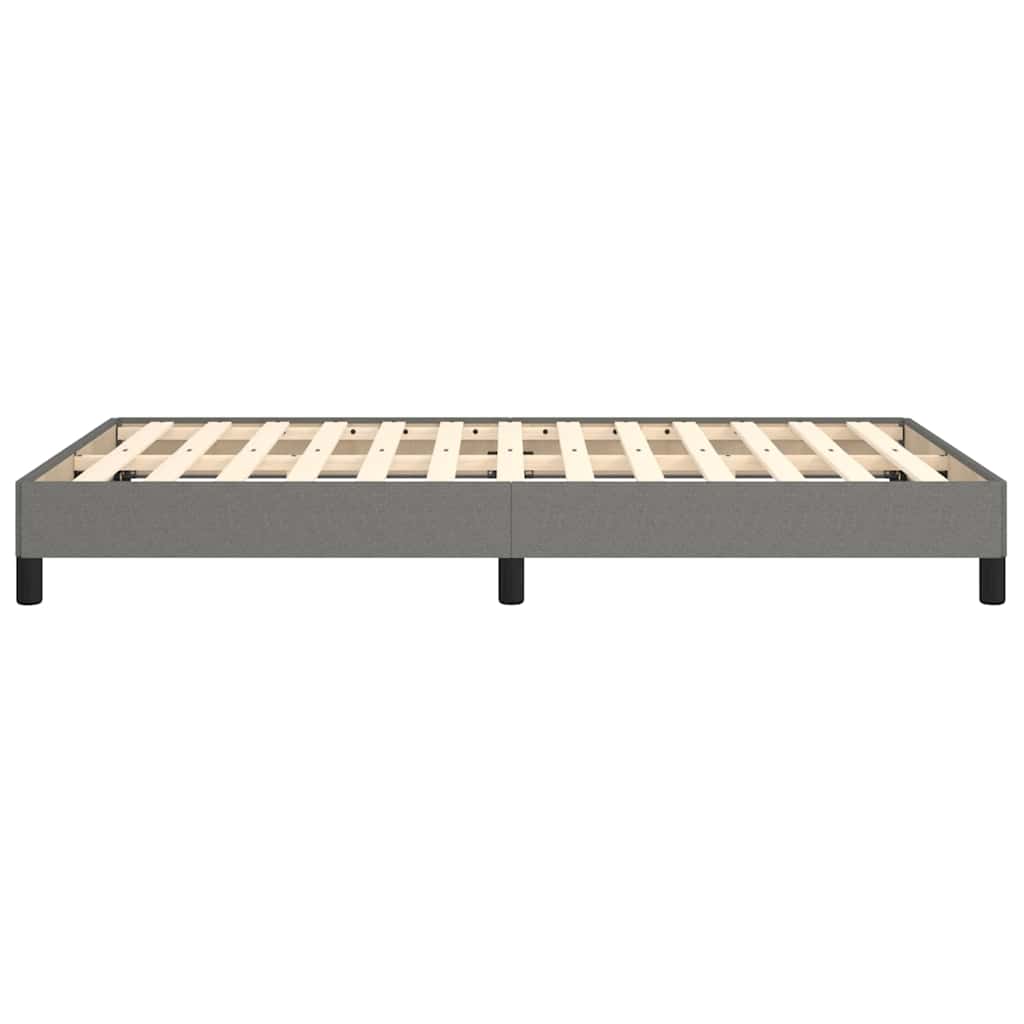 Giroletto senza Materasso Grigio Scuro 120x200 cm Tessuto