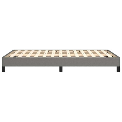 Giroletto senza Materasso Grigio Scuro 120x200 cm Tessuto