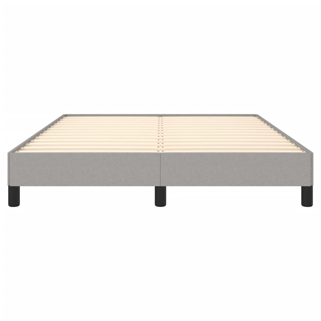 Giroletto senza Materasso Grigio Chiaro 140x190 cm Tessuto | homemem39