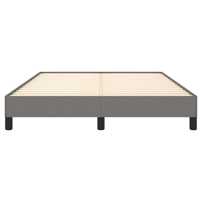 Giroletto senza Materasso Grigio Scuro 140x190 cm Tessuto