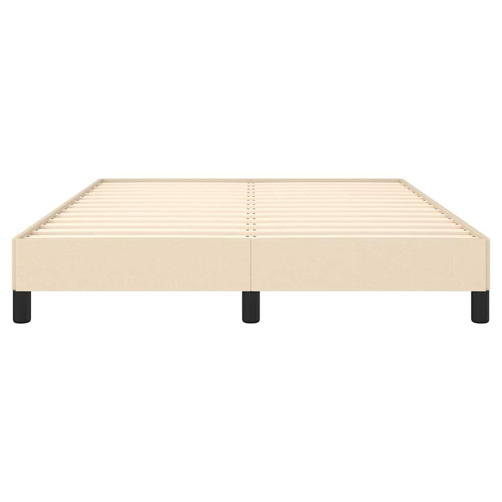 Giroletto senza Materasso Crema 140x190 cm in Tessuto